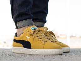 Black And Yellow Puma Shoes Puma Suede Classic Archive Mineral Yellow Puma Black Sneakers In All Sizes Puma Runningshoes Puma Suede Classic Sneakers Black Trainers