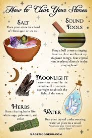 Rinse and pat dry when done. Sage Goddess How Often Do You Clear Your Crystals Try Out These Clearing Techniques To Remove Stagnant Or Negative Energy Find More Crystal Remedies On Our Pinterest Here Http Bit Ly 2jglruo Facebook