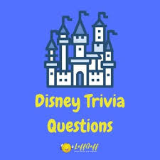 Get your game started with this round of easy trivia questions that anyone (even those who don't know much about disney) is likely to answer correctly. 33 Dazzling Disney Trivia Questions And Answers Laffgaff