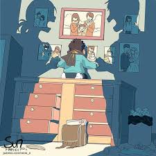 Dengan melihat hasil gambar anda, saya berinisiatif untuk membuat karikatur keluarga saya. 10 Gambar Ilustrasi Anak Broken Home Yang Bikin Galau Dafunda Com