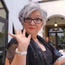 Here's I. Magnin model, Grace Wing,...