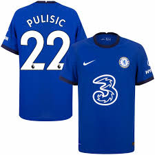 Sichere dir trikots & mehr zu stark reduzierten preisen! Nike Chelsea Pulisic 22 Home Vapor Match Trikot 2020 2021