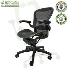 Herman miller aeron loaded chair with posturefit: Refurbished Herman Miller Aeron Chair Size B 2 Year Warranty