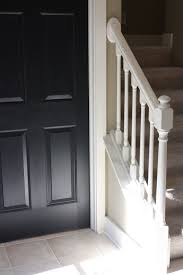 The Yellow Cape Cod 31 Days Of Character Building Out With Oak Painted Interior Doors Home Black Interior Doors