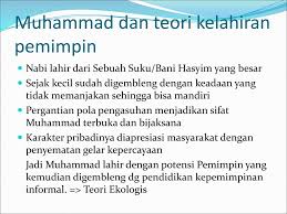 Karaoke nasida ria nabi muhammad mataharinya dunia clean. Kepemimpinan Nabi Muhammad Saw Ppt Download