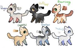 In the warriors books, the naming of cats follows a certain pattern. View Topic Myo Warrior Cat Oc Chicken Smoothie