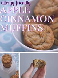 Even though these recipes are completely free of gluten, dairy, nuts, soy, and eggs, you'll hardly notice the difference. Allergy Friendly Apple Cinnamon Mini Muffins Bethany King Nut Free Recipes Dairy Free Recipes Egg Free Breakfast