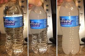 Check spelling or type a new query. Bottled Water Freezes Instantly Due To Bizarre Circumstances
