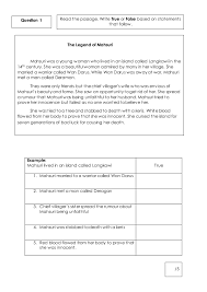 Download rpt kssr year 5 english sjk (2015). Year 5 Kssr Comprehension Question