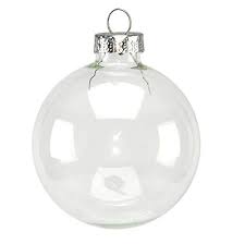 Peintes à main levée au pinceau fin, ces boules de noël en petite et grande taille sont décorées à la peinture vitrail de pébéo. Boule Verre Transparent