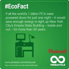 Remember To Turn Off Your Computer At Night Conserve Energy Ecofact Environmental Awareness Save Energy Energy