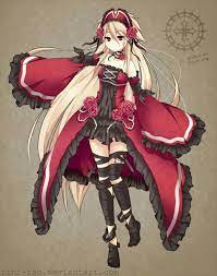 13 beautiful brown hair with blonde highlights. This Is Crimea She Has Beautiful Blonde Hair And Scarlet Eyes She Is A Quiet Person Who Is A Big Fan Of Anything Red Black An Anime Manga Anime Anime Chibi