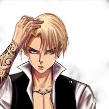 Blonde Levi Levi Ackerman Attack On Titan Levi Attack On Titan