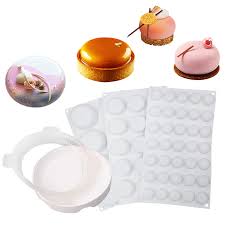 Darin möchte ich morgen für den vatertag einen kuchen backen. Shenhong Kunst Kuchen Dekorieren Form 3d Silikon Formen Backen Werkzeuge Fur Herz Runde Kuchen Schokolade Brownie Mousse Machen Dessert Pan Spargut