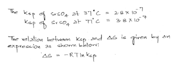 It can be applied to a cell though so if the hydrogen electrode is connected to another electrode (say copper dipped in copper. Answered The Ksp Of Srso4 Changes From 2 8 X10 7 Bartleby