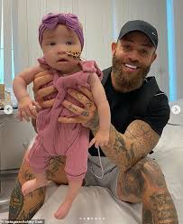 Ashley cain kisses his daughter's head as she sleepscredit: Eotb S Ashley Cain Reveals Baby Daughter Will Undergo Further Surgery Amid Her Battle With Leukaemia Daily Mail Online