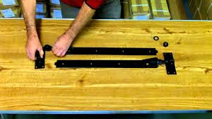 Are there stainless steel gate hinges at menards? Adjustable Hook Band Gate Hinges Youtube