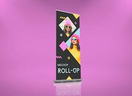 Free Pull Up Banner Mockup Psd In 2020 Mockup Psd Website Template Design Mockup
