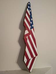 See this tutorial to make your own stunning diy planked american flag. Draped Wood American Flag Mks Wood