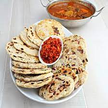 Sri Lankan Coconut Roti Flat Bread Food Recipes Sri Lankan Recipes