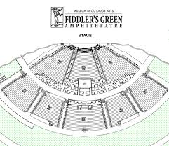 Fiddlers Green Amphitheatre Seating Chart New Cruzan
