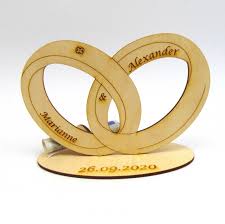 Ein derart persönliches geschenk zeigt. Geldgeschenk Zur Hochzeit Eheringe Mit Namensgravur Personalisiertes Geschenk Fur Brautpaar