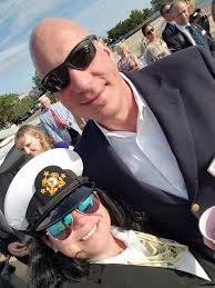 Commodore Stacey and Mr. Gary Kliesch representing the BBYC at the Barnegat  Light YC Commissioning.