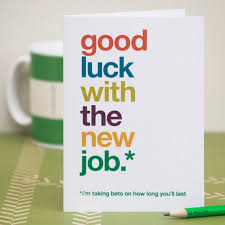 Funny New Job Card Sarcastic New Job Card Witty New Job Etsy In 2021 New Job Card Good Luck Cards New Job