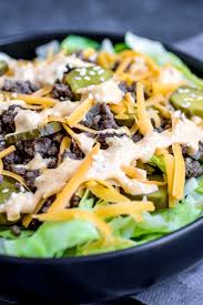 Low Carb Big Mac Bowl Home Made Interest