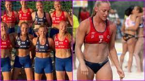 Jul 20, 2021 · the disciplinary committee of the european handball federation (ehf) on monday fined the norway team 1,500 euros ($1,768), or 150 euros per player, for improper clothing after they wore shorts in. Norwegian Women S Beach Handball Team Fined For Refusing To Play In Bikinis Latestly