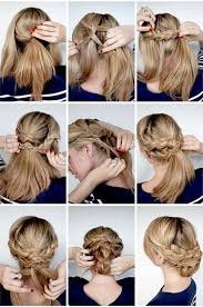 This is a simple yet splendid messy bun hairstyle. Braided Updo Hairstyles With Tutorials Lilostyle