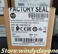 New AB 1794-OE12 SER A Flex 12 Point Analog Output Module 1794OE12