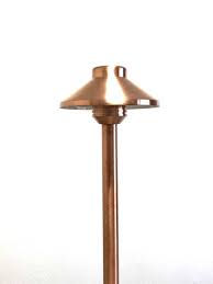 Premium Copper Area Light In Raw Copper Yardbright Landscape Lighting Garden Path And Outdoor Lighting