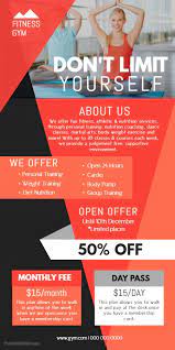 Orange Custom Gymfitness Rollup Banner Template Business Card Design Simple Fitness Branding Rollup Banner