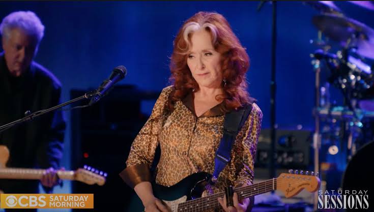 See Bonnie Raitt Showcase New LP 'Just Like That...' on 'CBS Mornings'