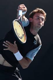 See henri laaksonen match results. Day 1 Henri Laaksonen Of Switzerland Serves In His First Round Match Against Mirza Basic Of Bosnia And Herzegovina Du Australian Open Australian Tennis Racket