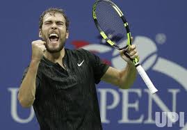 Photo: Jerzy Janowicz of Poland celebrates at the US Open