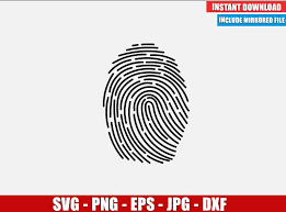 Download Fingerprint Svg Free Cut File Cricut Silhouette Freebie Finger Print Clipart