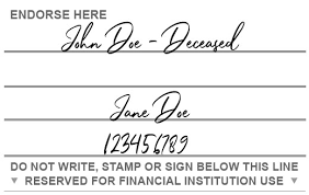 We go over the four main steps for how to endorse a endorsing a check to someone else isn't always an option, but you may be able to use this method for rent or other monthly expenses. Endorsing Your Stimulus Check Nusenda Credit Union