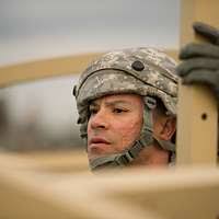 Staff Sgt. Michael Hill, Tulsa, Okla. native, cavalry