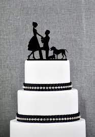 Engaged Couple With Dog Or Cat Unique Wedding Cake Topper Elegant Customizable Couple With D Wedding Cake Toppers Unique Dog Cake Topper Wedding Cake Toppers