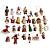 Old Fashioned Vintage Wooden Christmas Ornaments