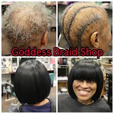 Black hair braids styles watertown, hair braiding styles for black women whitewater, black hair styles braids beaver dam, our hair stylists have spent many years honing their abilities in the art of african hair braiding. Happy Clients At Goddess Braid Shop Natural Hair Salon Medication Induced Alopecia Can Be Treated While Still Natural Hair Salons Goddess Braids Braid Shops