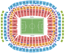 Soccer Seating Chart Interactive Seating Chart Seat Views