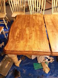 Diy Grey Paint Wash Dining Table Chairs The Diy Lighthouse Dining Chairs Diy Diy Dining Room Table Dining Table Makeover
