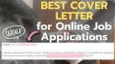 A good cover letter complements your resume by telling a story about why you deserve that first round interview. How To Write A Cover Letter Youtube
