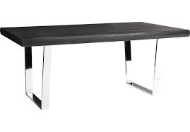 Cindy Crawford Home San Francisco Graphite Dining Table Black Rectangle Dining Table Rectangle Dining Table Dining Table Black