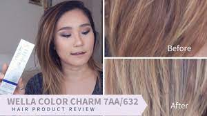 Medium Ash Blonde With Wella Color Charm 7aa 632 Aimee Haruna Wella Color Charm Medium Ash Blonde Medium Ash Blonde Hair