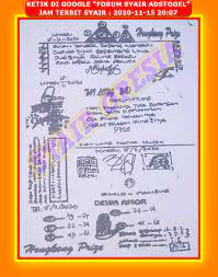 Forum Syair Adstogel 22 November 2020