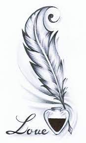 Tattoo design drawings art drawings sketches simple pencil art drawings love drawings easy drawings doodle art coloring heart rose drawing hearts. 40 Cool And Simple Drawings Ideas To Kill Time Cartoon District Feather Tattoo Drawing Feather Drawing Feather Tattoo Design